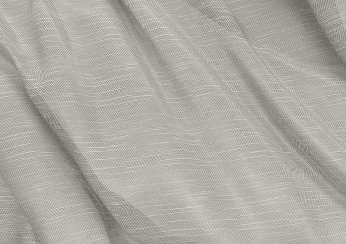 Tanami Voile, Grey Haze - Twist&Fit Roman Blind - Image 4